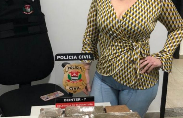 Polícia Civil de Taquarituba apreende 13 kg de maconha, além de crack e cocaína