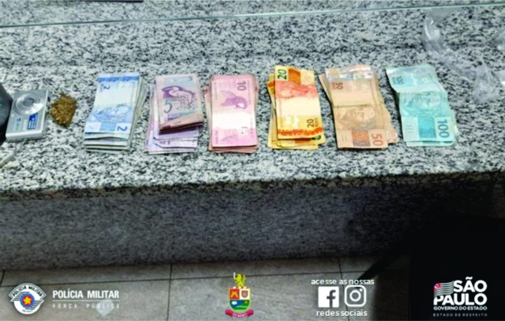 Em Taguaí-SP Policiais do 53ºBPM/I prende jovem por receptação e tráfico