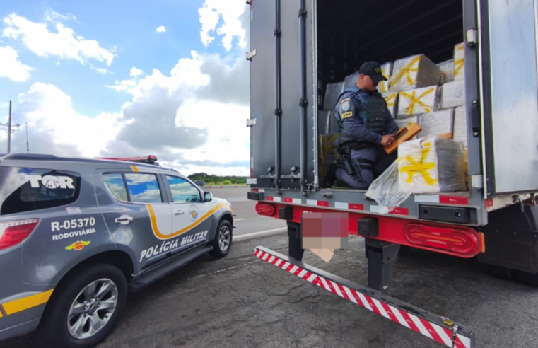 TÁTICO OSTENSIVO RODOVIÁRIO (TOR) APEENDE QUASE 1 TONELADA DE MACONHA NA RDV CASTELO BRANCO EM IARAS
