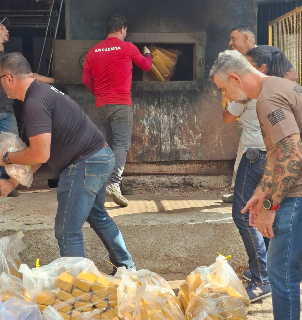 Delegacia Seccional de Polícia de Avaré incinera cerca de 1 tonelada de drogas entre maconha, cocaína e crack