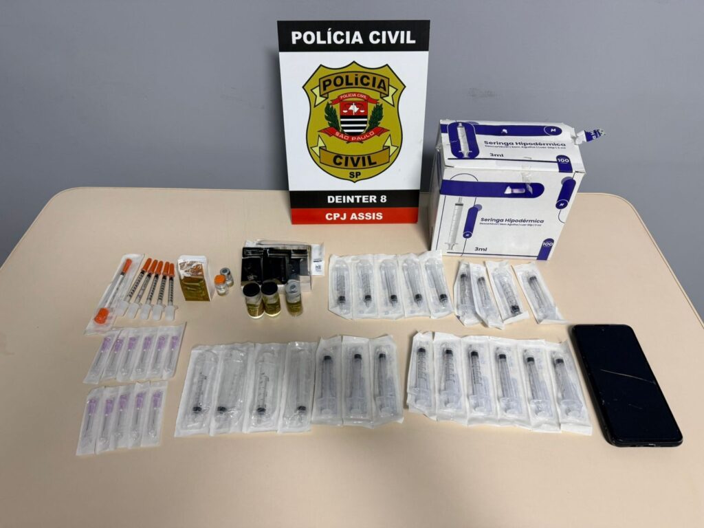 POLÍCIA CIVIL DE ASSIS DEFLAGRA OPERAÇÃO “HIGIA” CONTRA APLICAÇÃO IRREGULAR DE MEDICAMENTOS PARA EMAGRECIMENTO