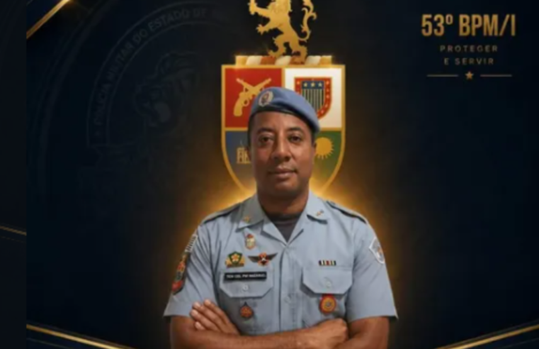 TENENTE-CORONEL NAZÁRIO ASSUME O COMANDO DO 53º BPM/I