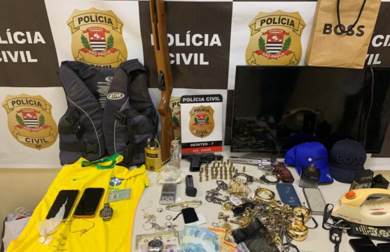 Polícia Civil de Avaré realiza operação contra grupo especializado em furtos a casas de veraneio na região