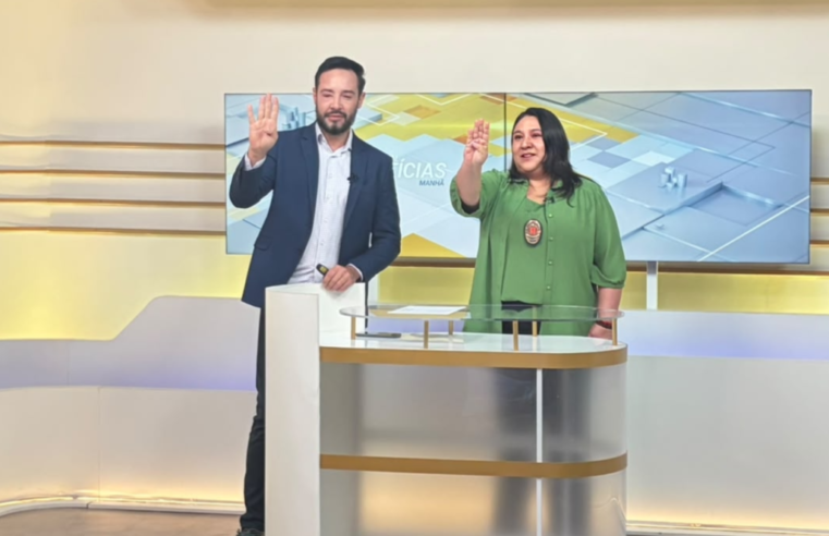 Delegada da DDM de Avaré participa do “Fala Delegado”, no SBT Jaú, e destaca ações do Agosto Lilás